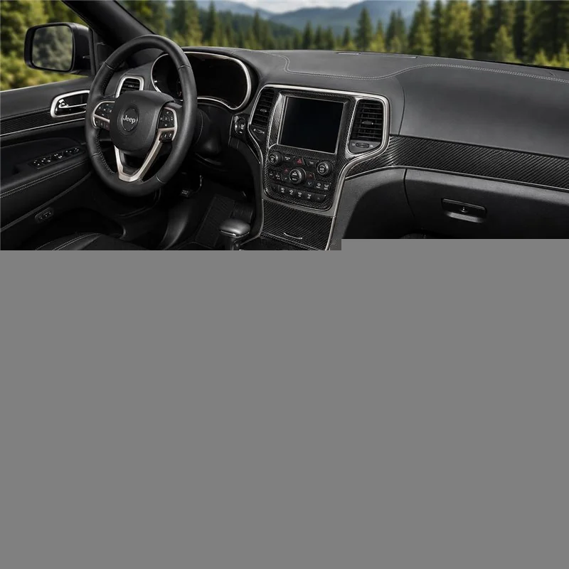 Jeep Grand Cherokee 2011-2020 kit décoration intérieure tableau de bord 11 pièces