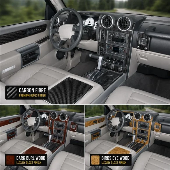 Hummer H2 2003-2007 kit de base kit décoration intérieure tableau de bord