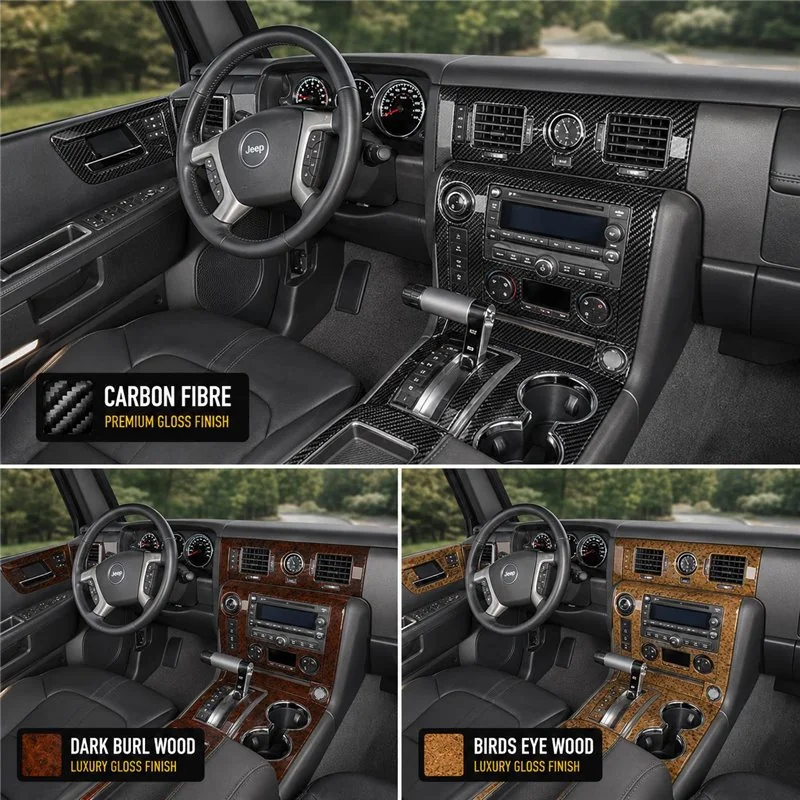 Hummer H2 2008 - à aujourd’hui kit complet kit décoration intérieure tableau de bord