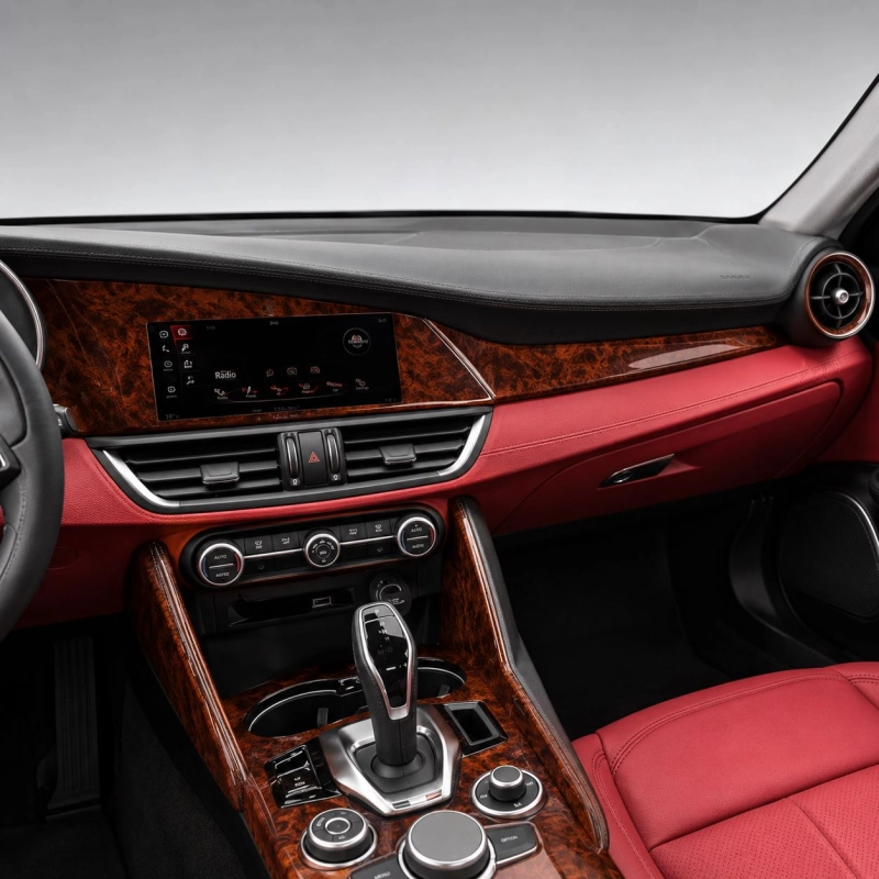Alfa-Romeo Tonale Ti 2023-2025 kit décor tableau de bord 3D, 25 pièces