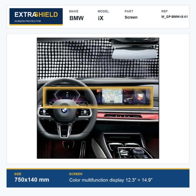 BMW iX Screen ExtraShield Screen Protector