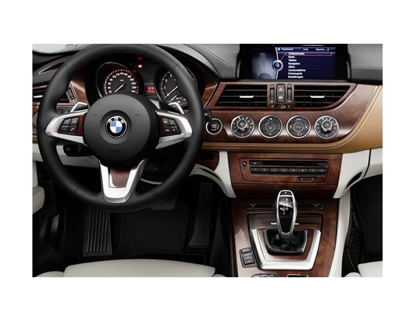 BMW Z4 E89 2009–2016 Kit la décoration du tableau de bord 30-Pièce - 1 - habillage decor de tableau de bord