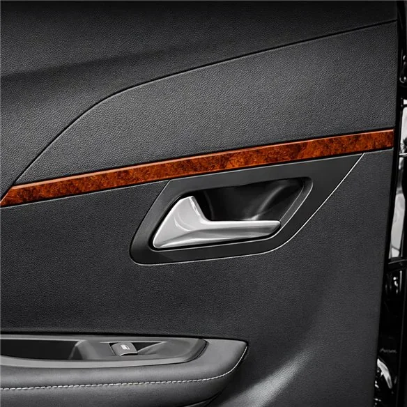 Peugeot 208 2020-2025 kit décor tableau de bord 3D, 11 pièces