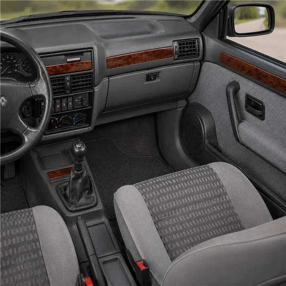 Renault 19 Europa 1992-1999 kit décor tableau de bord 3D, 20 pièces