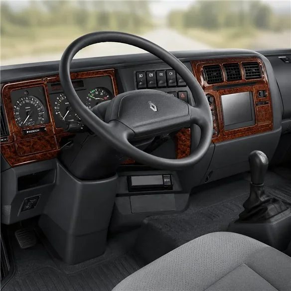 Renault Premium-Midlum 1996-2001 kit décor tableau de bord 3D, 27 pièces