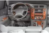 Nissan Patrol 98-00 Kit la décoration du tableau de bord 21-Pièce
