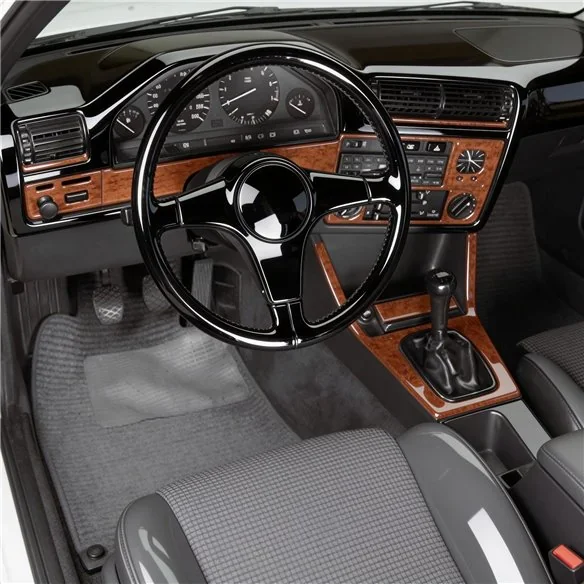BMW 3 Series E30 1985-1994 kit décor tableau de bord 3D, 10 pièces