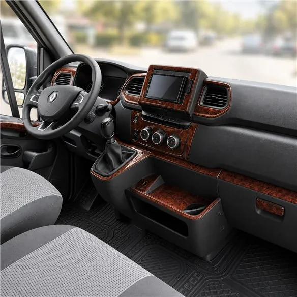 Renault Master III from 2019 kit décor tableau de bord 3D, 24 pièces