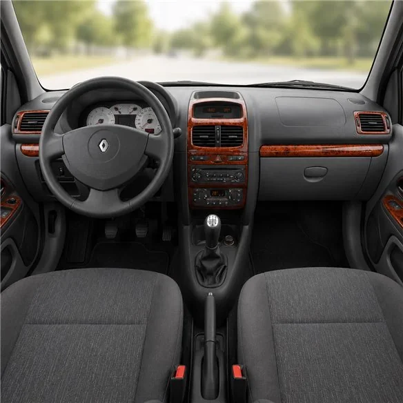 Renault Thalia 2002-2005 kit décor tableau de bord 3D, 6 pièces