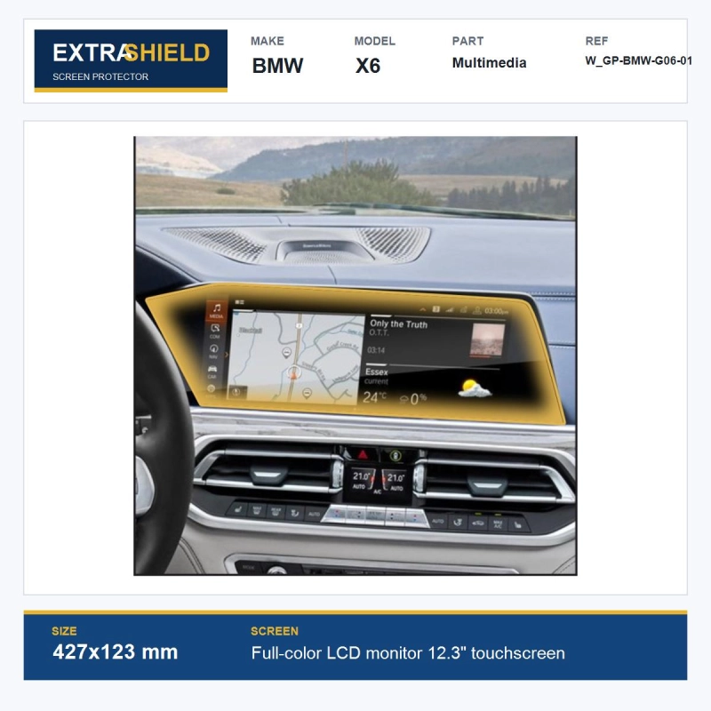 BMW X6 Multimedia ExtraShield Screen Protector
