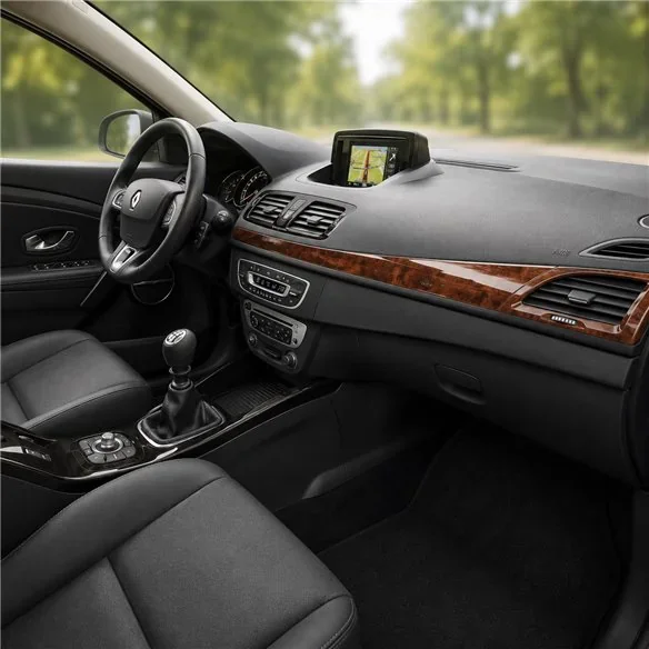 Renault Megane 4 BFB 2016 kit décor tableau de bord 3D, 12 pièces