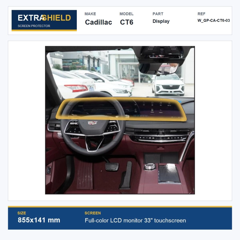 Cadillac CT6 Display ExtraShield Screen Protector