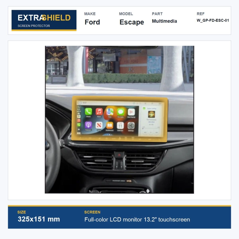 Ford Escape Multimedia ExtraShield Screen Protector