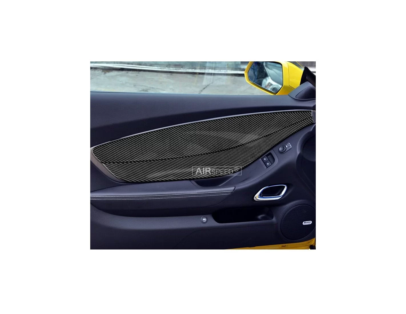 Chevrolet Camaro 2010-2015 Kit la décoration du tableau de bord Optional Front Dash And Door Trim, 8 Pcs. - 1 - habillage decor 