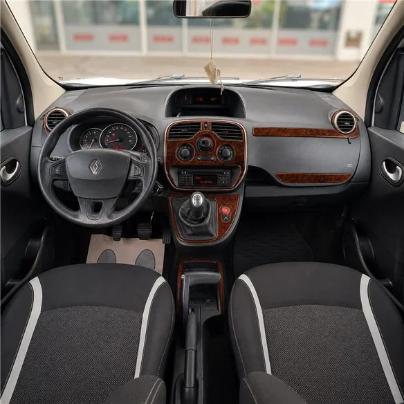 Renault Kangoo 2013-2019 kit décor tableau de bord 3D, 14 pièces