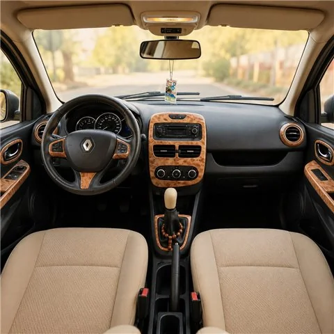 Renault Clio-4 2012+ kit décor tableau de bord 3D, 16 pièces