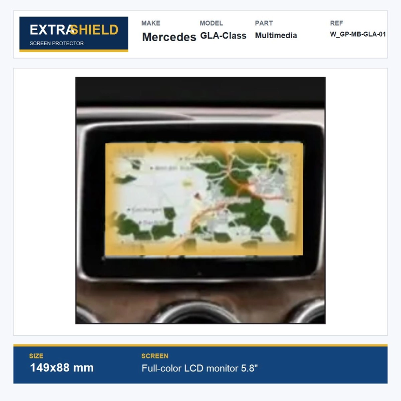Mercedes GLA-Class Multimedia ExtraShield Screen Protector