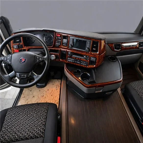 Scania NextGen NG-Series TopSleeper ab 2016 kit décor tableau de bord 3D, 24 pièces