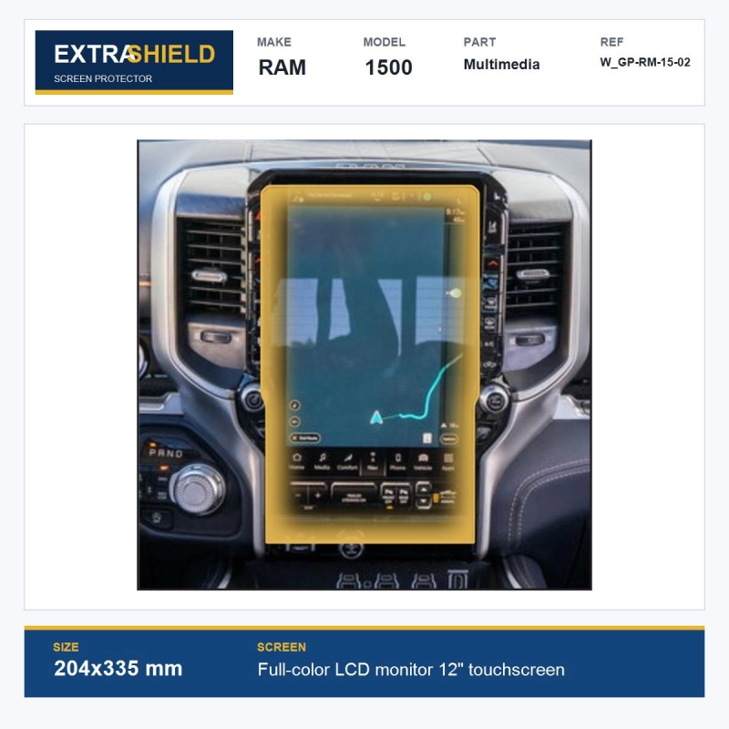RAM 1500 Multimedia ExtraShield Screen Protector