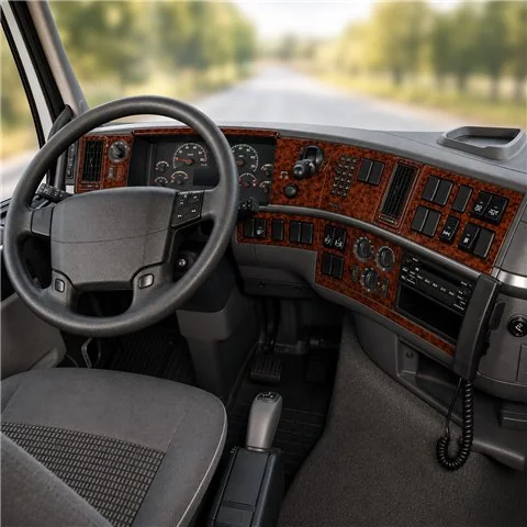 Volvo FH12 FH16 FM Vers 2002-2012 kit décor tableau de bord 3D, 23 pièces
