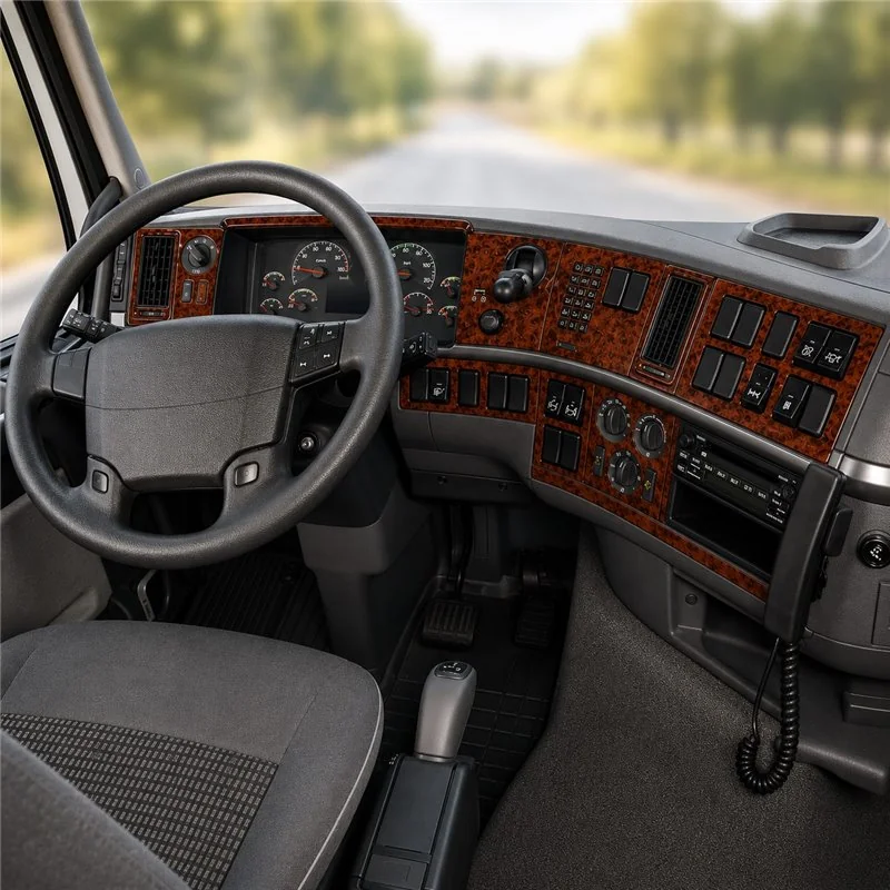 Volvo FH12 FH16 FM Vers 2002-2012 kit décor tableau de bord 3D, 23 pièces