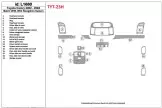 Toyota Camry 2002-2004 OEM Compliance, Avec NAVI system BD Kit la décoration du tableau de bord