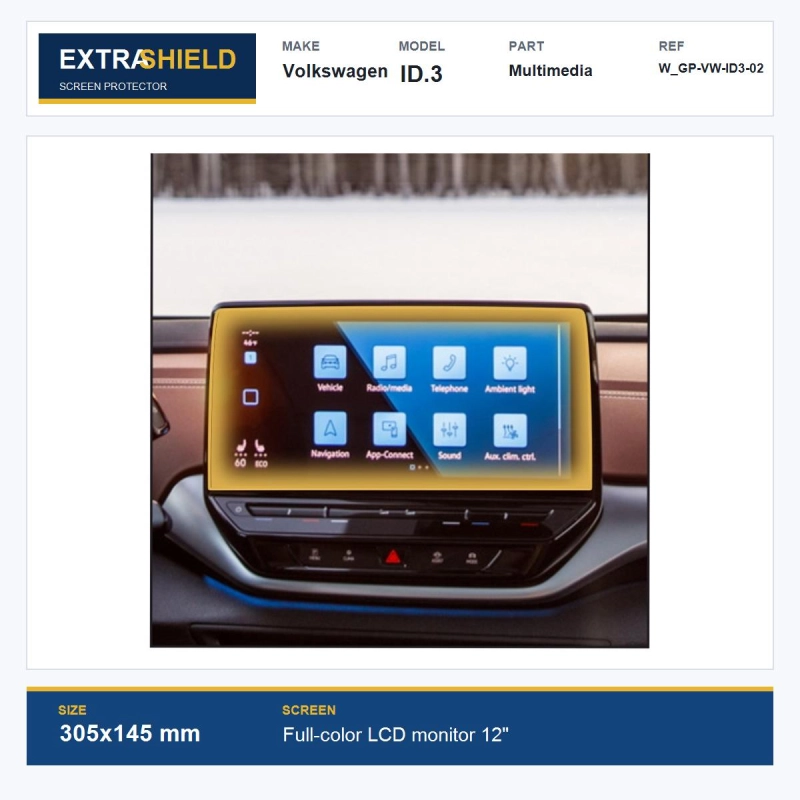 Volkswagen ID.3 Multimedia ExtraShield Screen Protector