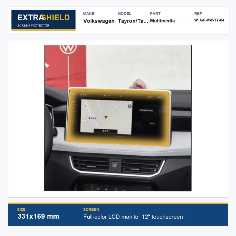 Volkswagen Tayron/Tayron X Multimedia ExtraShield Screen Protector