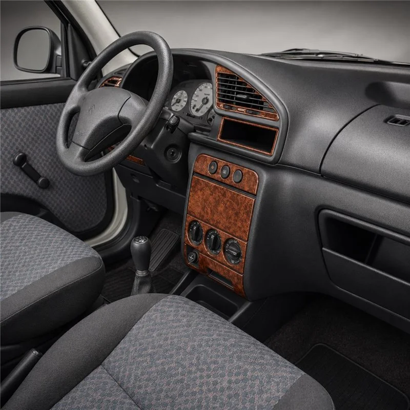 Citroen Berlingo 1996-2002 kit décor tableau de bord 3D, 14 pièces
