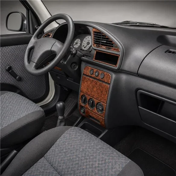 Citroen Berlingo 1996-2002 kit décor tableau de bord 3D, 14 pièces