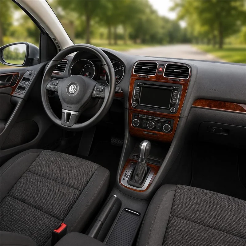 Volkswagen Golf VI 2008+ kit décor tableau de bord 3D, 27 pièces
