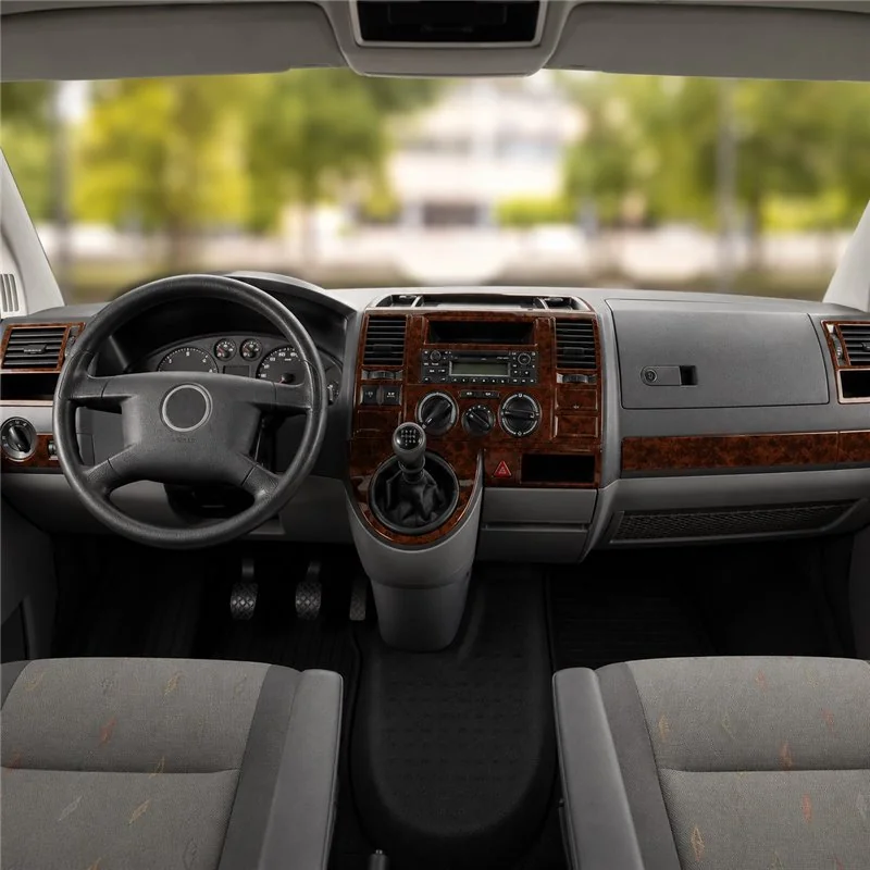 Volkswagen Transporter T5 2003-2009 kit décor tableau de bord 3D, 29 pièces