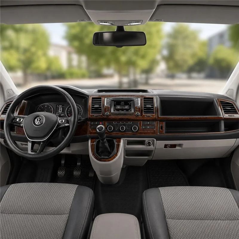 Volkswagen Transporter T6 2016 kit décor tableau de bord 3D, 38 pièces