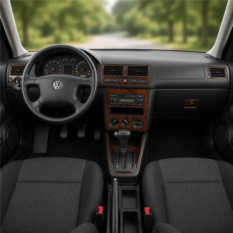 Volkswagen Golf 1999-2004 2 portes, boîte auto kit décor tableau de bord 3D