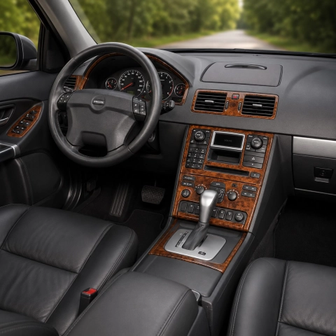 Volvo XC90 2003+ set complet kit décor tableau de bord 3D 2