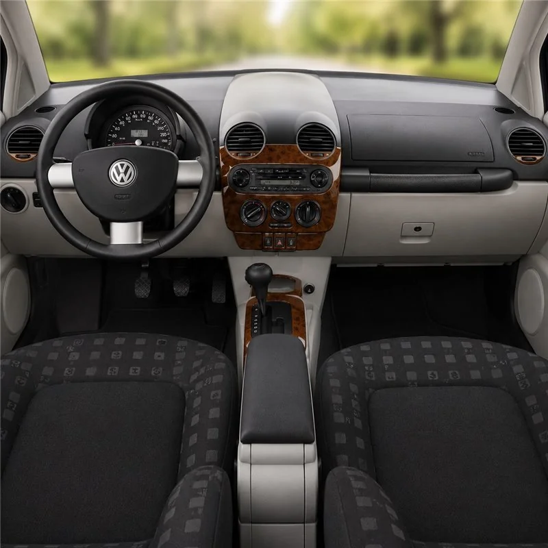 Volkswagen New Beettle 1998-2002 kit décor tableau de bord 3D, 11 pièces