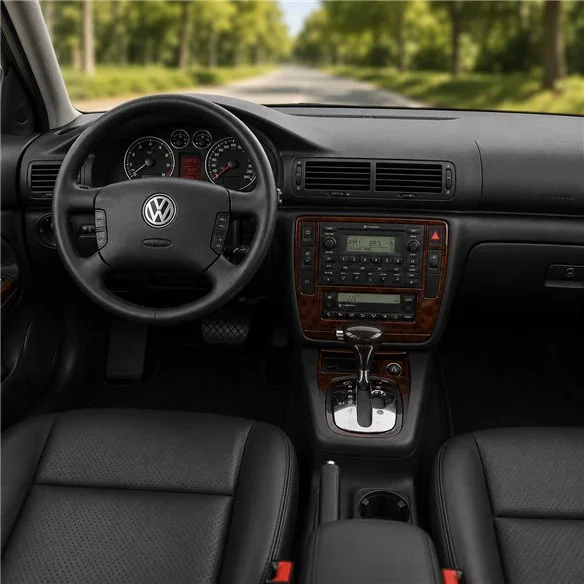 Volkswagen Passat B5.5 Typ 3BG 2004-2005 kit décor tableau de bord 3D, 21 pièces