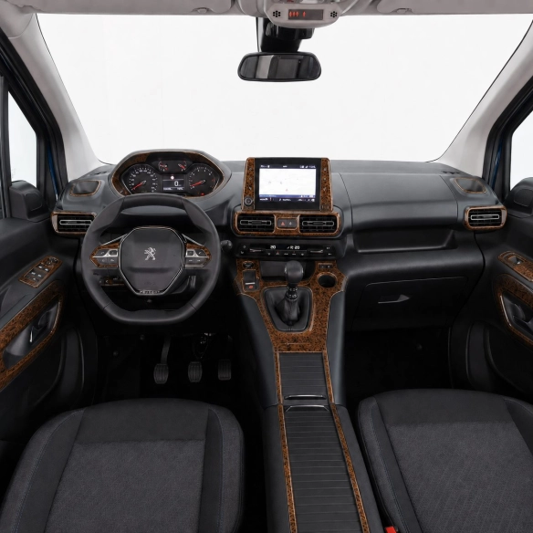 Citroën Berlingo K9 2018-Present Kit Décor Tableau de Bord 3D 33 Pièces Boîte Manuelle