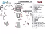 Volvo S40 2001-2003 Ensemble Complet BD Kit la décoration du tableau de bord