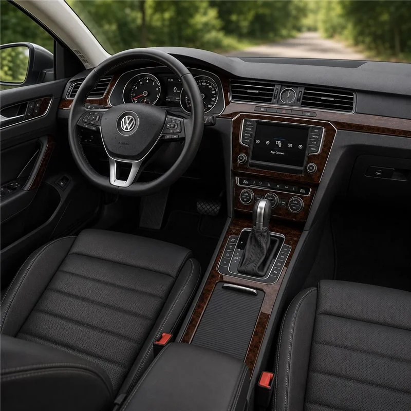 Volkswagen Passat B8 2015-2018 kit décor tableau de bord 3D, 26 pièces