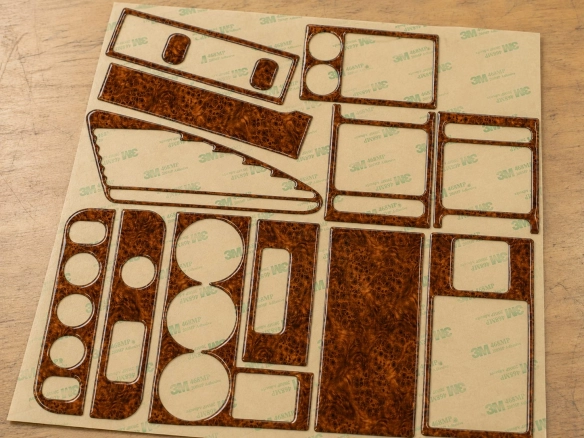 Citroen Berlingo 1996-2002 3D kit décoration intérieure tableau de bord 14 pièces