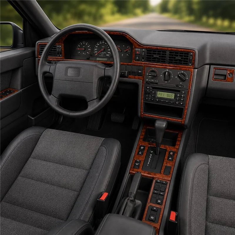 Volvo 850 1991-1993 kit décor tableau de bord 3D, 19 pièces