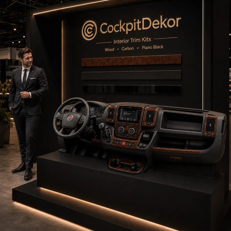 Peugeot boîteer 2006 - à aujourd’hui 3D kit décoration intérieure tableau de bord 23 pièces