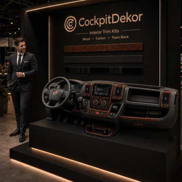 Peugeot boîteer 2006 - à aujourd’hui 3D kit décoration intérieure tableau de bord 23 pièces
