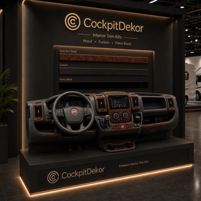 Peugeot boîteer 2006 - à aujourd’hui 3D kit décoration intérieure tableau de bord 23 pièces