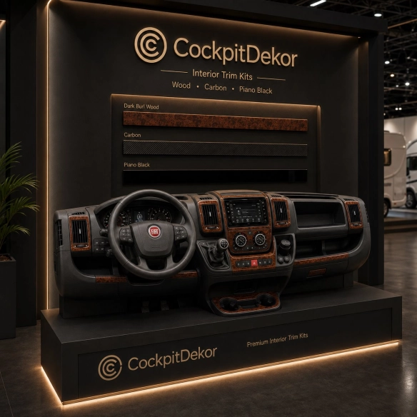 Peugeot boîteer 2006 - à aujourd’hui 3D kit décoration intérieure tableau de bord 23 pièces