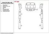 Toyota Camry 2005-2006 Paquet de base, Sans NAVI system, Sans OEM BD Kit la décoration du tableau de bord