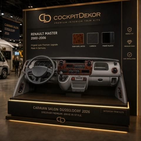 Nissan Interstar 2003 - à aujourd’hui 3D kit décoration intérieure tableau de bord 28 pièces