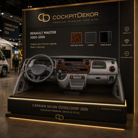 Nissan Interstar 2003 - à aujourd’hui 3D kit décoration intérieure tableau de bord 28 pièces