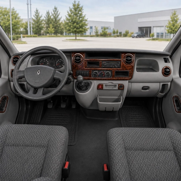 Nissan Interstar 2003 - à aujourd’hui 3D kit décoration intérieure tableau de bord 28 pièces